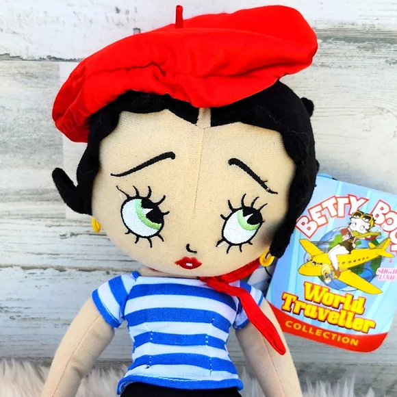NWT BETTY BOOP FRENCH WORLD TRAVELLER COLLECTION - Picture 1 of 10